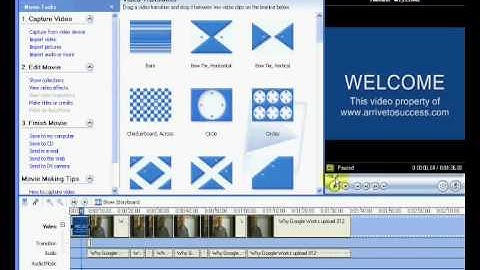 Video Editing using Windows Movie Maker