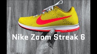 Nike Zoom Streak 6 ‘bright yellow/bright crimson’ | UNBOXING & ON FEET | running shoes | 4K