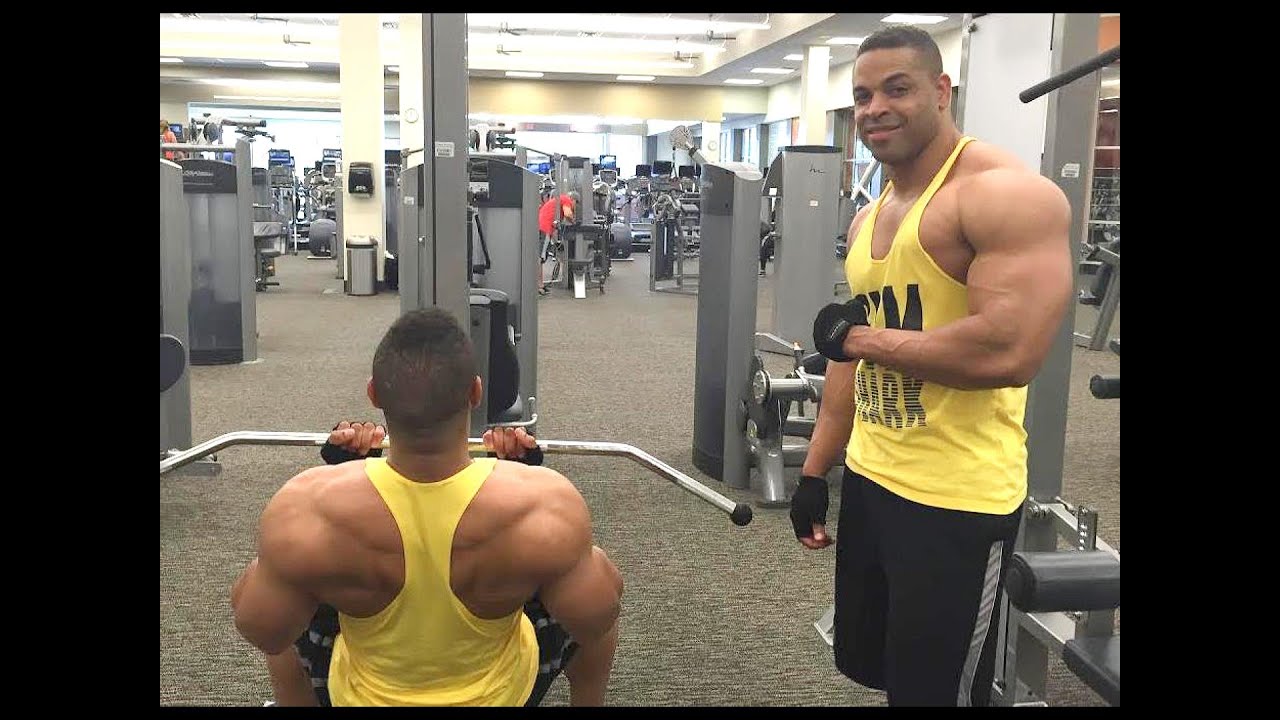 Back & Biceps Workout to Gain Muscle Mass @hodgetwins ...