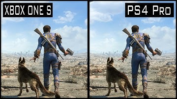 Fallout 4 PS4 Pro vs Xbox One s Graphics Comparison