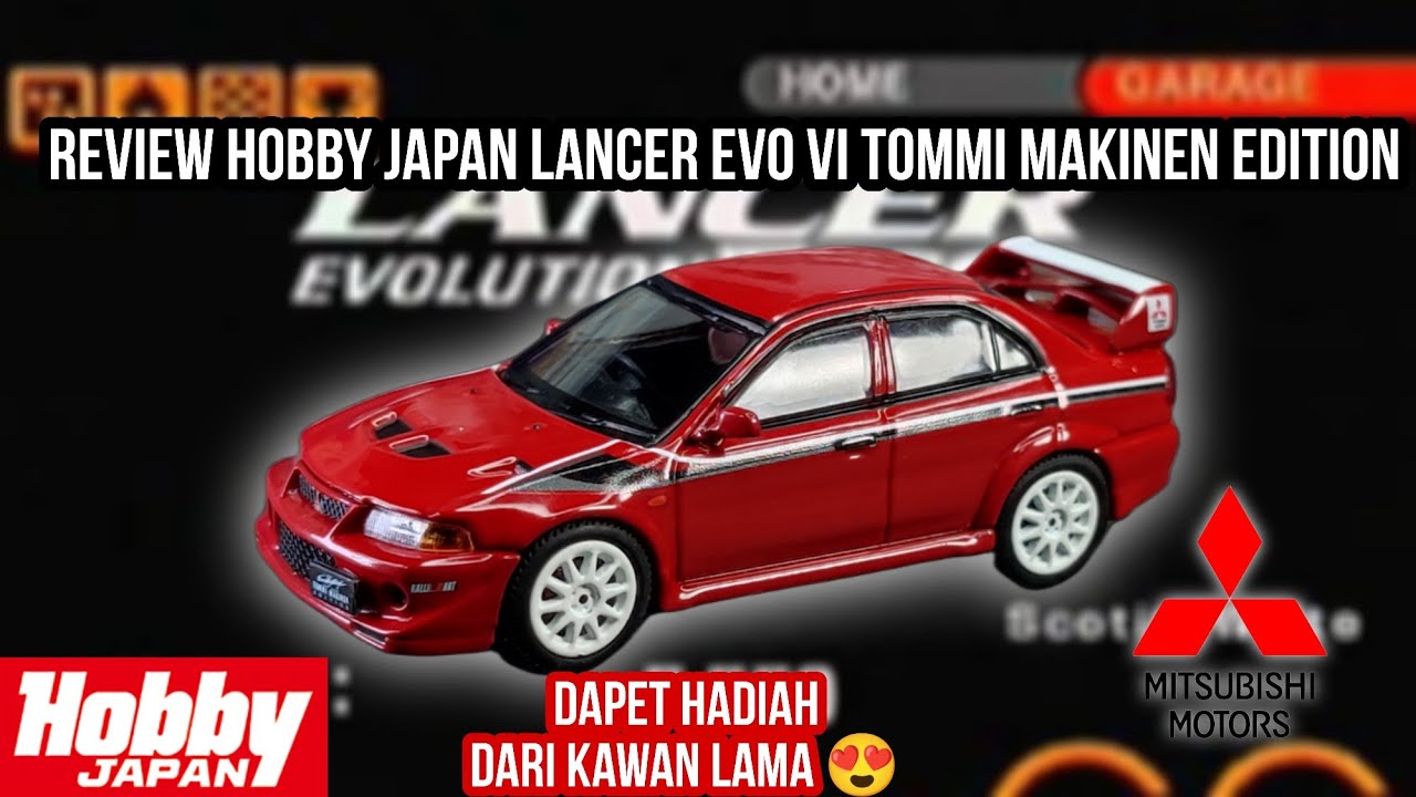 Dapet Hadiah Lancer Evo VI Hobby Japan Tommi Makinen edition
