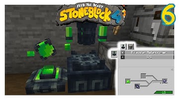FTB Stoneblock 4 - EP 6 - Molecular Metamorpher