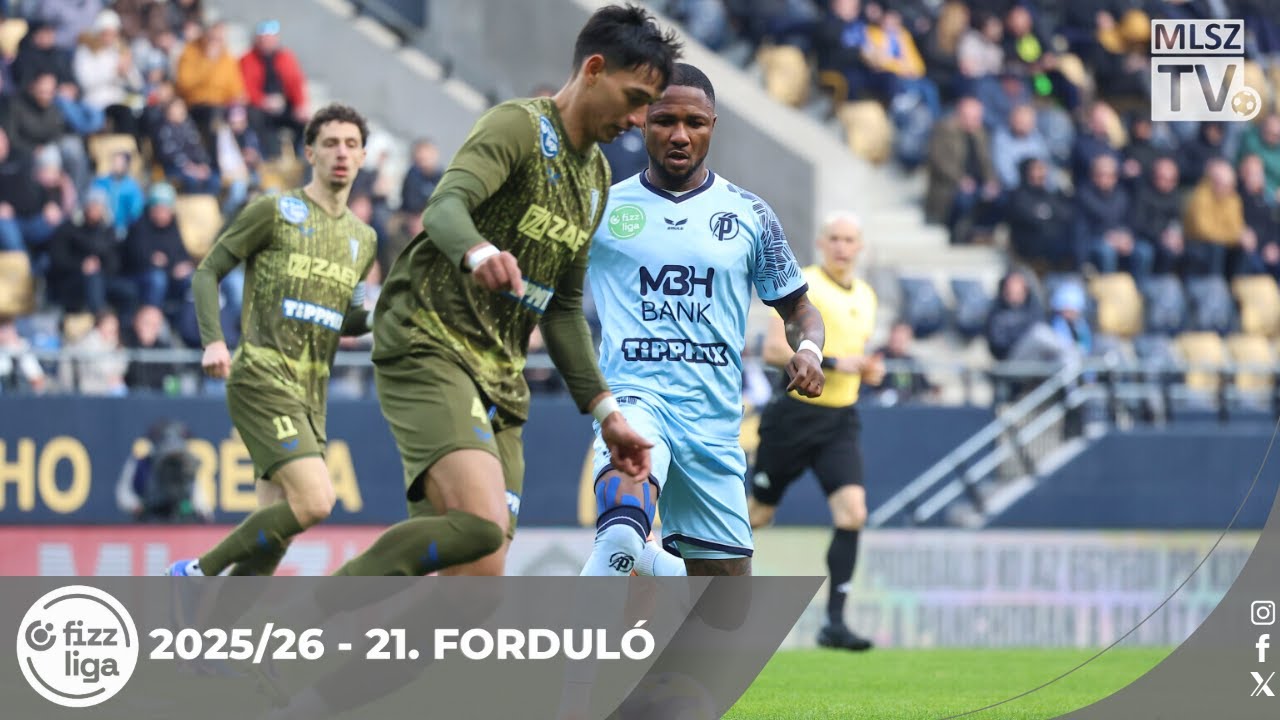 Puskás Akadémia FC – ZTE FC | 0-1 | (0-0) | Fizz Liga | 21. forduló | MLSZTV