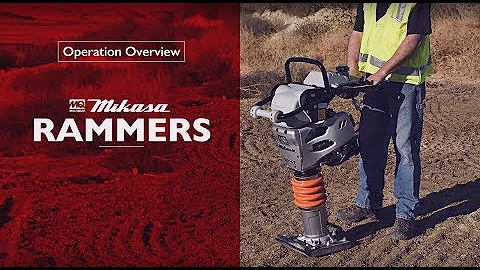 Operation MQ Mikasa Tamping Rammer