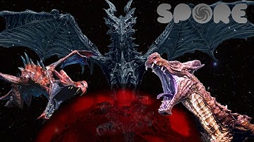 Dragons in Spore | Epic Mod | Skyrim