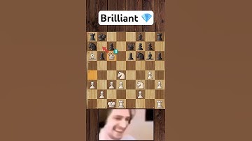 Brilliant move 💎 #chess
