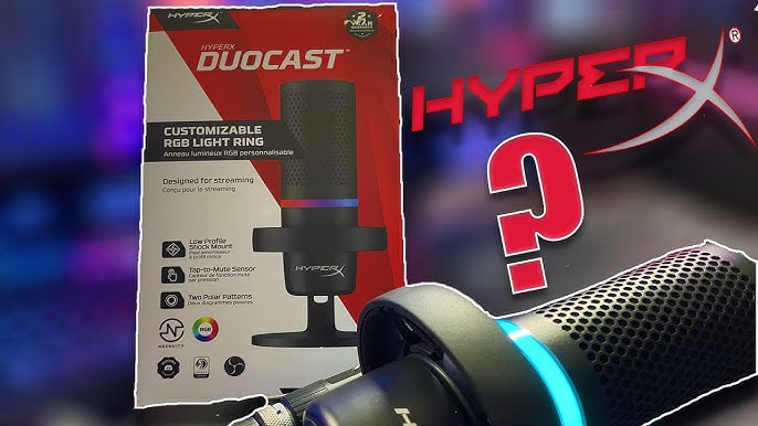 HyperX DuoCast RGB USB Microphone Unboxing, Sound Test & Review! *NEW 2022*  