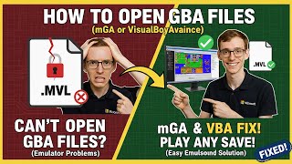 Opening GBA Files (mGBA or VisualBoyAdvance)