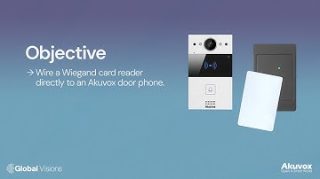 Akuvox to Wiegand Card Reader Connection