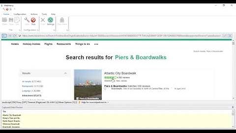 How to extract overall review rating and review breakup values in TripAdvisor | Webharvy