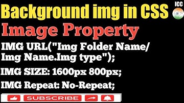 Background Image in CSS | CSS Tutorial Sr.7 | Learn CSS for Beginners in hindi!!