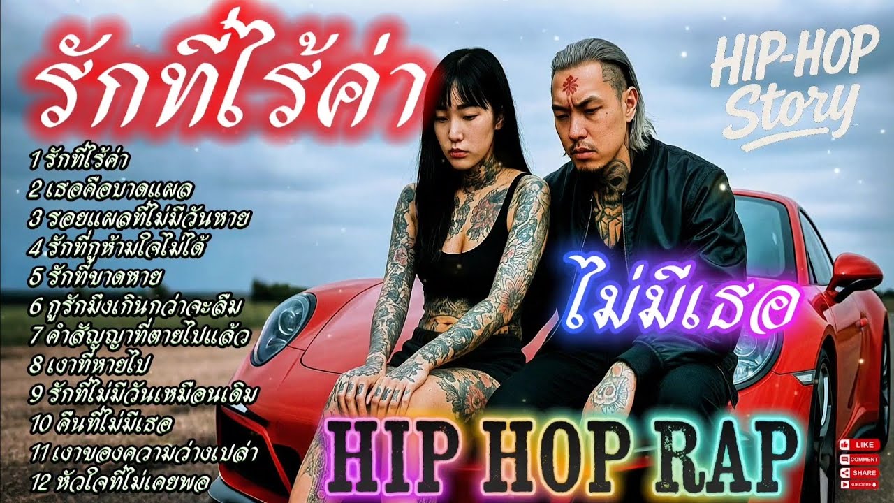 รักที่ไร้ค่า - ไม่มีเธอ 💔🥺💔✌🔥รวมเพลงแร็พฮิปฮอป🔥 #SadRap #HipHopอกหัก #Rapซึ้งกินใจ #rap #hiphop