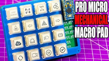 The SMOOTHEST Macro Pad EVER! - Arduino 4x4 USB Macro Pad