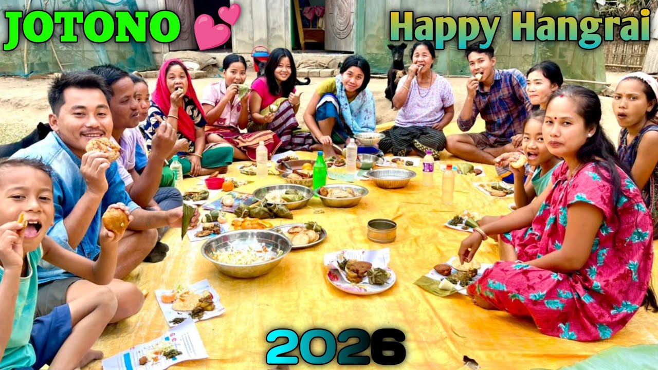 2026 Happy Hangrai Jotono 🥰 My Family 🍛 Vlog ||