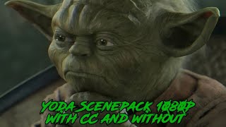 Yoda Scenepack 1080P (AOC,ROTS,AHN) #starwars #clonewars #starwarsedit #edit #sith #starwarsfa