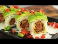 Spicy Kimchi Duck Sushi Roll Recipe - How to make sushi