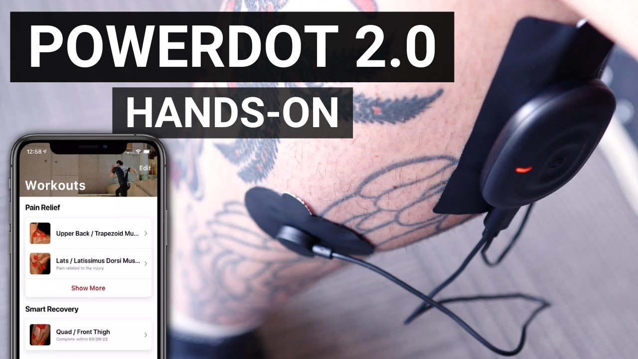 Therabody PowerDot 2.0 Smart Muscle Stimulator — Recovery For Athletes