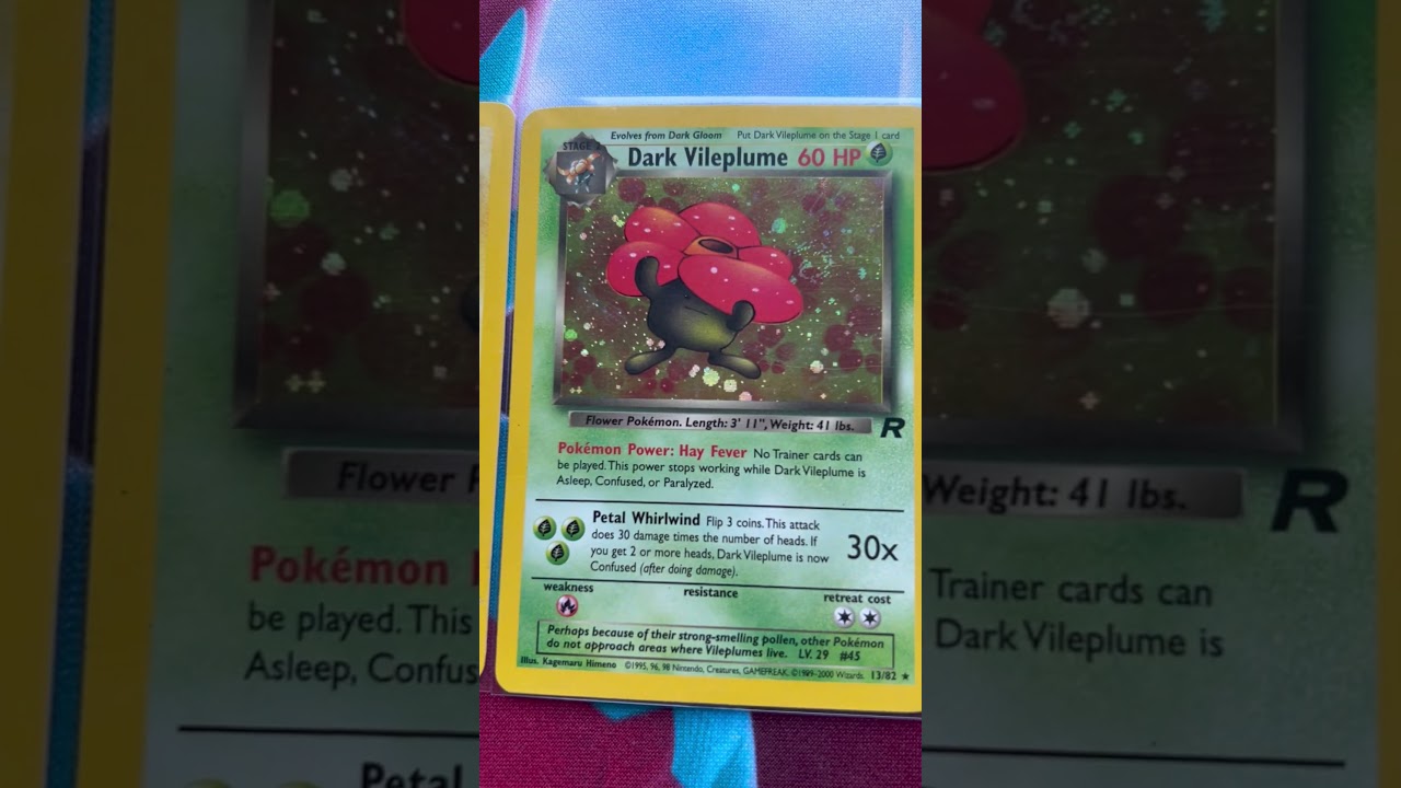 Team Rocket Holos and Rares  