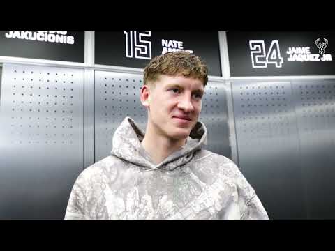 Kasparas Jakucionis Postgame Media Availability | 10.14.26