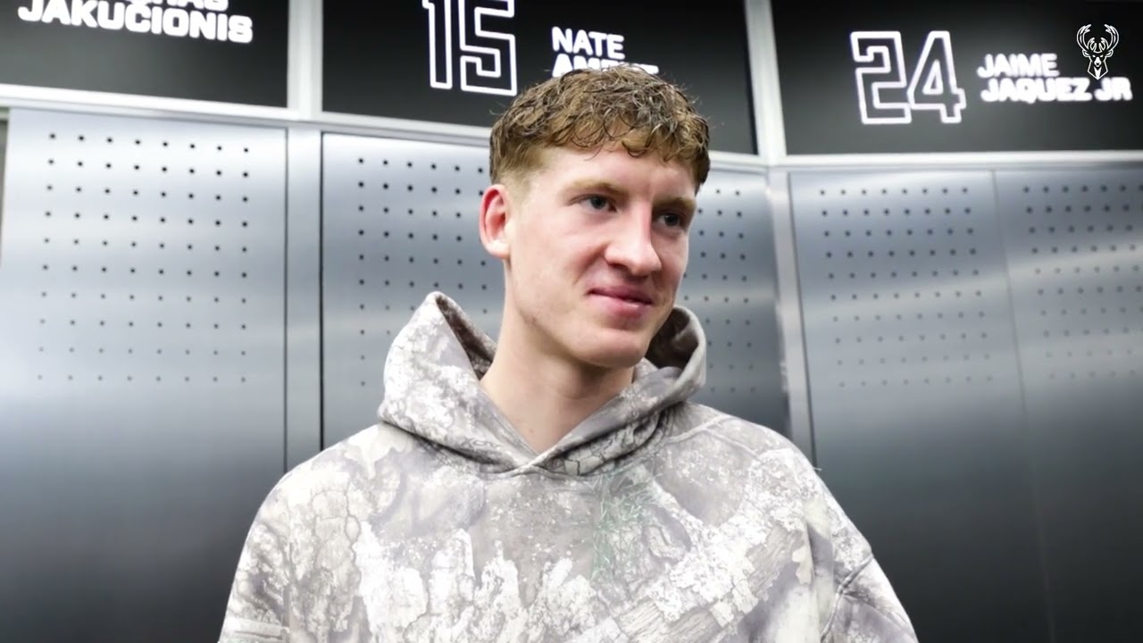 Kasparas Jakučionis Postgame Media Availability | 10.14.26