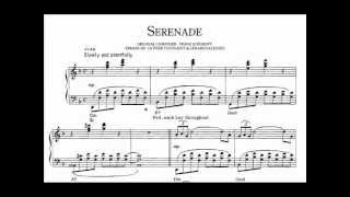 Video thumbnail of "Richard Clayderman - Serenade (with score)."