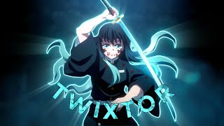 THIS IS 4K MUICHIRO TWIXTOR (Demon Slayer Season 3)