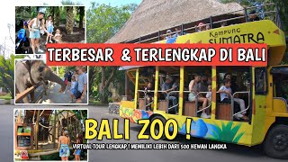 NEWEST! THE LARGEST ZOO IN BALI! BALI ZOO PARK