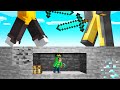 Minecraft but damage  shrink in speedrunners vs hunters