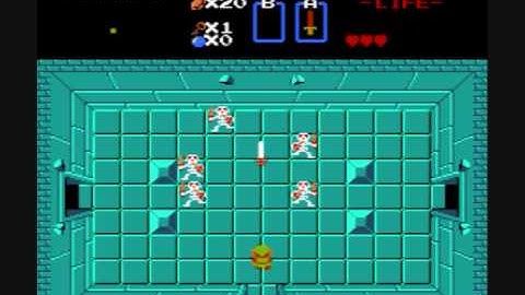 The Legend of Zelda Playthrough Part 1: Beginning and Level 1 Dungeon
