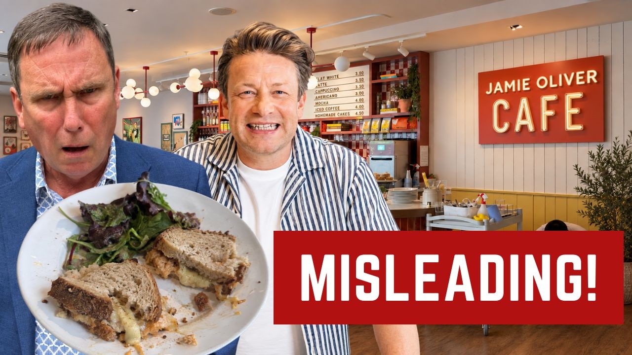 I Review Jamie Oliver's Cafe! MISLEADING & DISAPPOINTING!