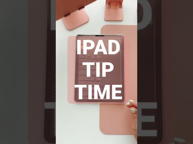 iPad Tip You Need to Know