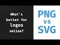 PNG vs SVG: What format is best for my logo on a website?