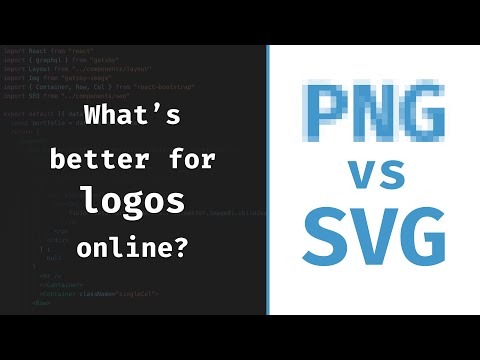 PNG vs SVG: What format is best for my logo on a website?