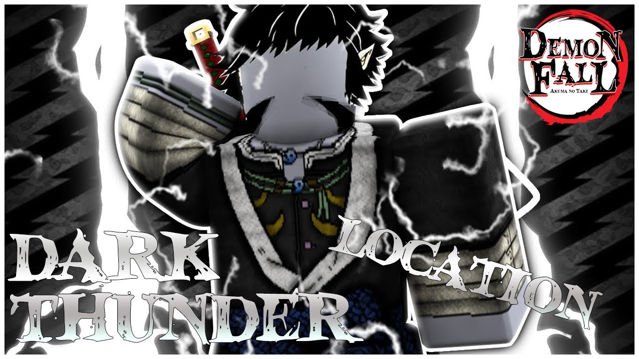 DARK THUNDER BREATHING TRAINER  KAIGAKU LOCATION IN DEMONFALL (ROBLOX)  *EASIEST GUIDE* - BiliBili