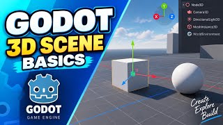 Godot 3D Basics: Create Your First 3D Scene
