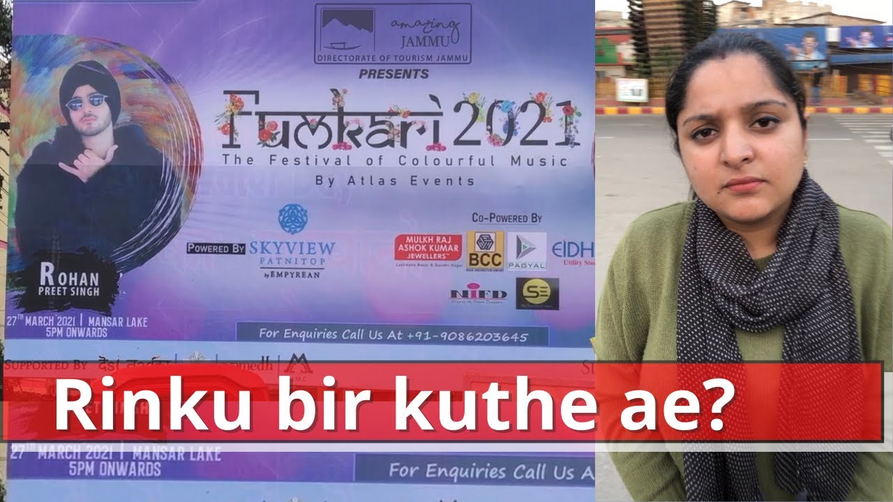 J&K Tourism department’s Fulkari 2021 in Rinku ji’s Mansar YouTube
