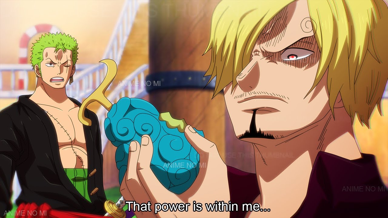 Just imagine that Sanji uses the Hie Hie no Mi fruit. How powerful