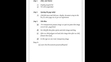Desktop Publishing Practical First Year 2023 (DTP)