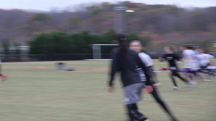 Anna Xhu Throw to Bridget Mizener (UNC v Pitt 2017...