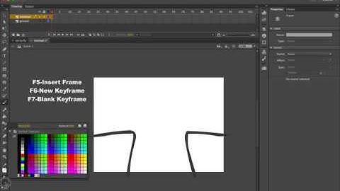 Adobe Animate Tutorial: Frame by Frame Stick Figure Animation