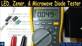 #9 - How to Test LEDs, Microwave Diodes, and Zeners - Step by step - How to Build this Tester.