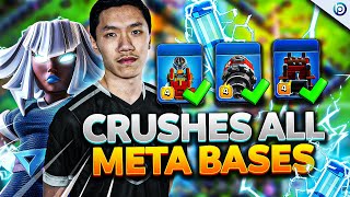NEW ZAP E-Titans Approach DOMINATES ALL COMMON LEGENDS BASES | Clash of Clans Attack Strategies