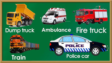 Thanh nấm - Dạy bé học từ vựng tiếng anh về các loại xe phương tiện giao thông với giọng Anh - Mỹ