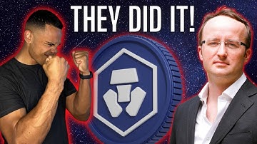 CRONOS - They did it!!! Crypto.com releases Audited proof of reserves! Huge for transparency@