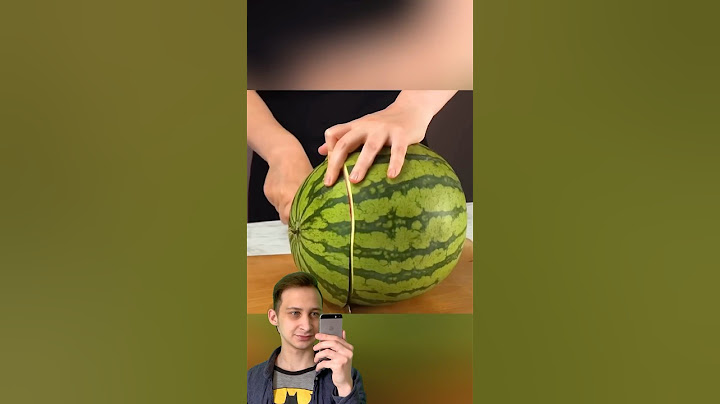 Разоблачение лайфхака мороженое из арбуза