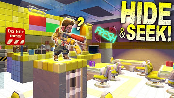 The Most COMPLEX Hide and Seek Map We