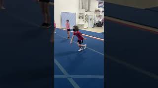 Running Roundoff Handspring#Shorts