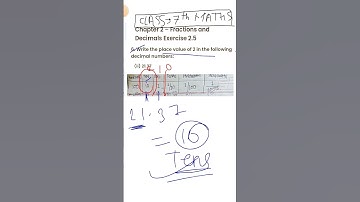 Class 7 Maths Chapter 2 l NCERT EXERCISE-2.5 l Fraction and Decimal l CBSE Board l Solution #shorts