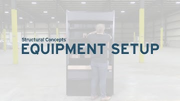 Equipment Set Up with Structural Concepts