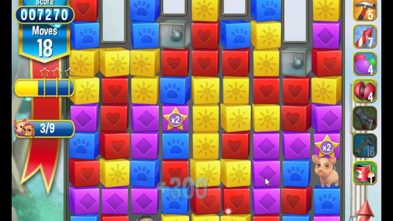Pet Rescue Saga, Pet Island, 10th July 2017, level 6 😈 ►TOBIAS DEAMON◄
